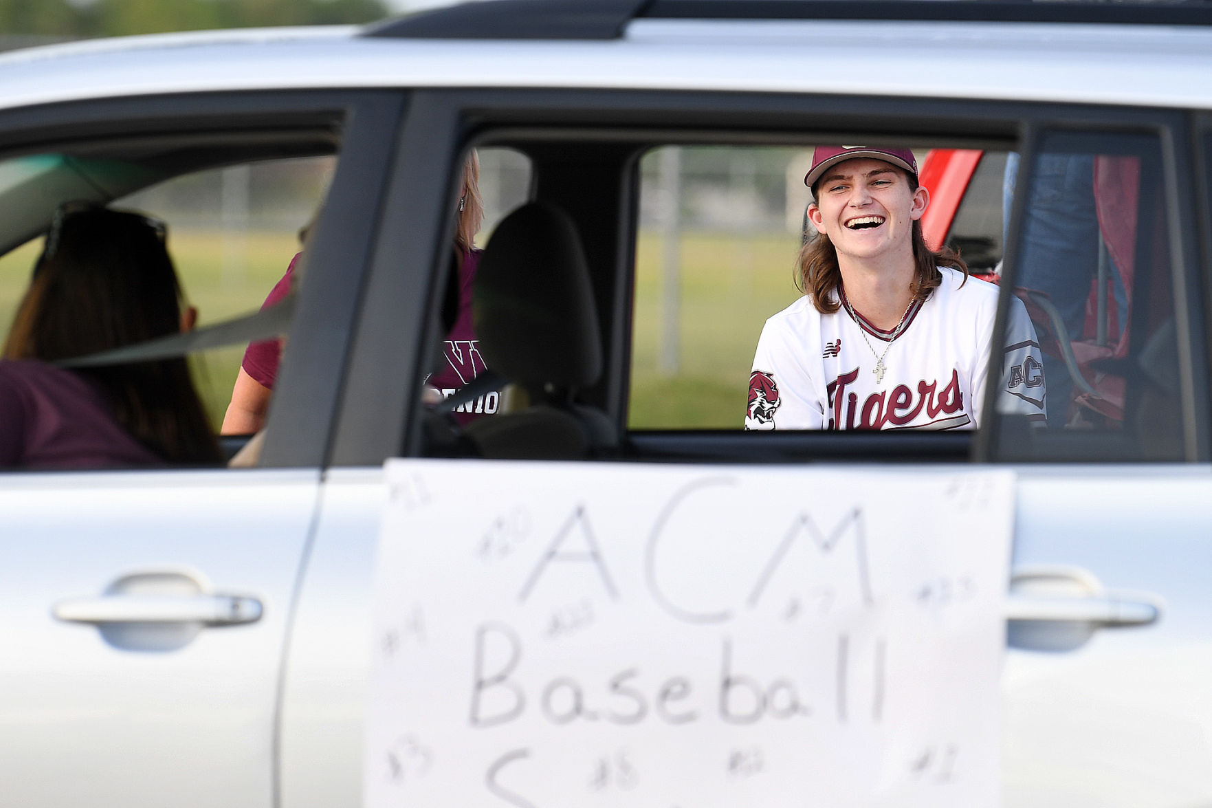 A&M Consolidated baseball Senior Night
